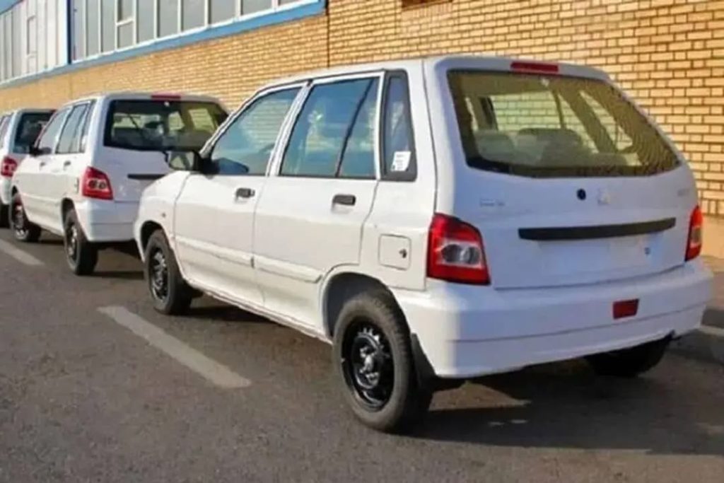 سایز لاستیک پراید