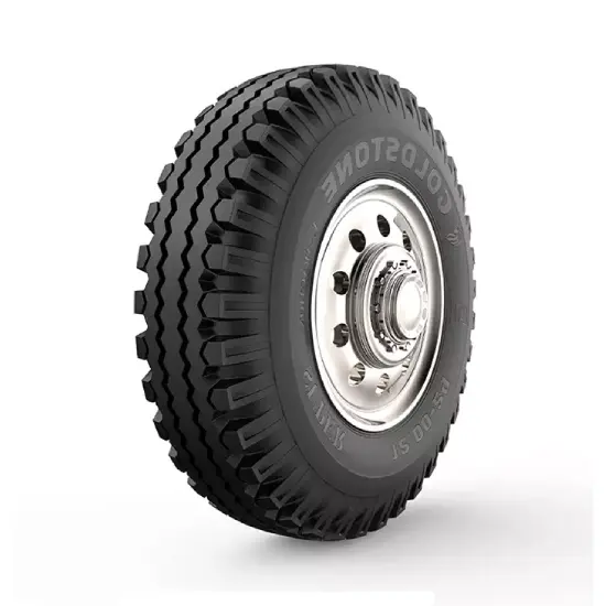 لاستیک گلدستون جلو دو خط سایز 12R24 گل UTN Super