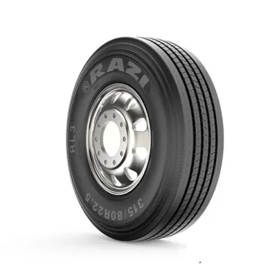 لاستیک رازی سایز 315/80/22.5 گل RL3