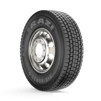 لاستیک رازی سایز 315/80/22.5 گل RT1