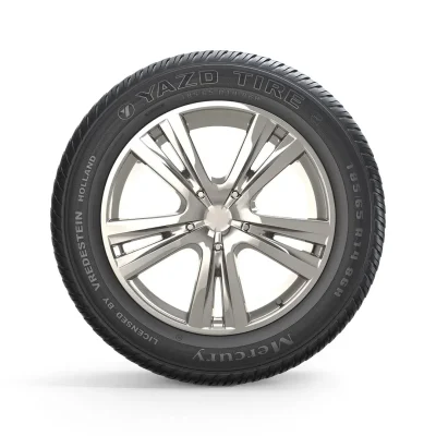 لاستیک یزد تایر سایز 185/65/14 گل Mercury
