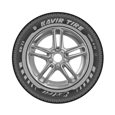 لاستیک کویر تایر سایز 195/60R15 گل KB33